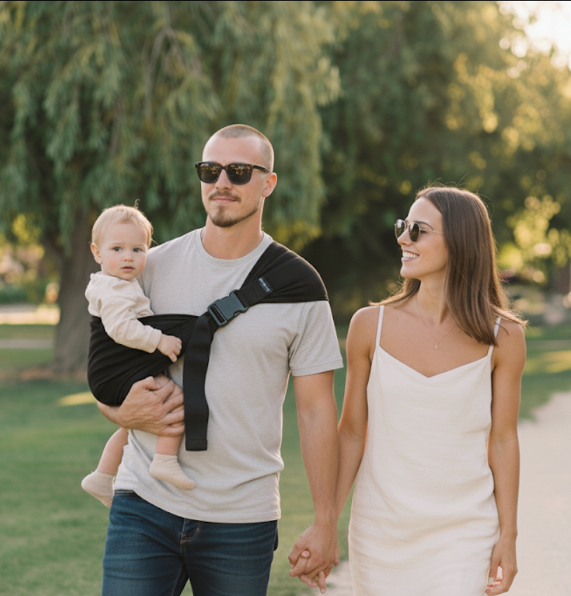 SnugBond Ergonomic Baby Sling Carrier